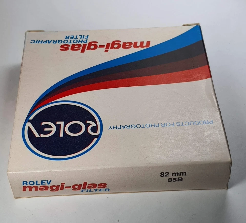 82mm 85B 85-B 85 B Color Conversion German magi Glass Lens Filter 82 mm E82 NOS - Image 4 of 4
