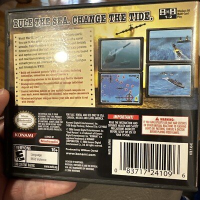 Steel Horizon (Nintendo DS, 2006) Complete In Box CIB 83717241096