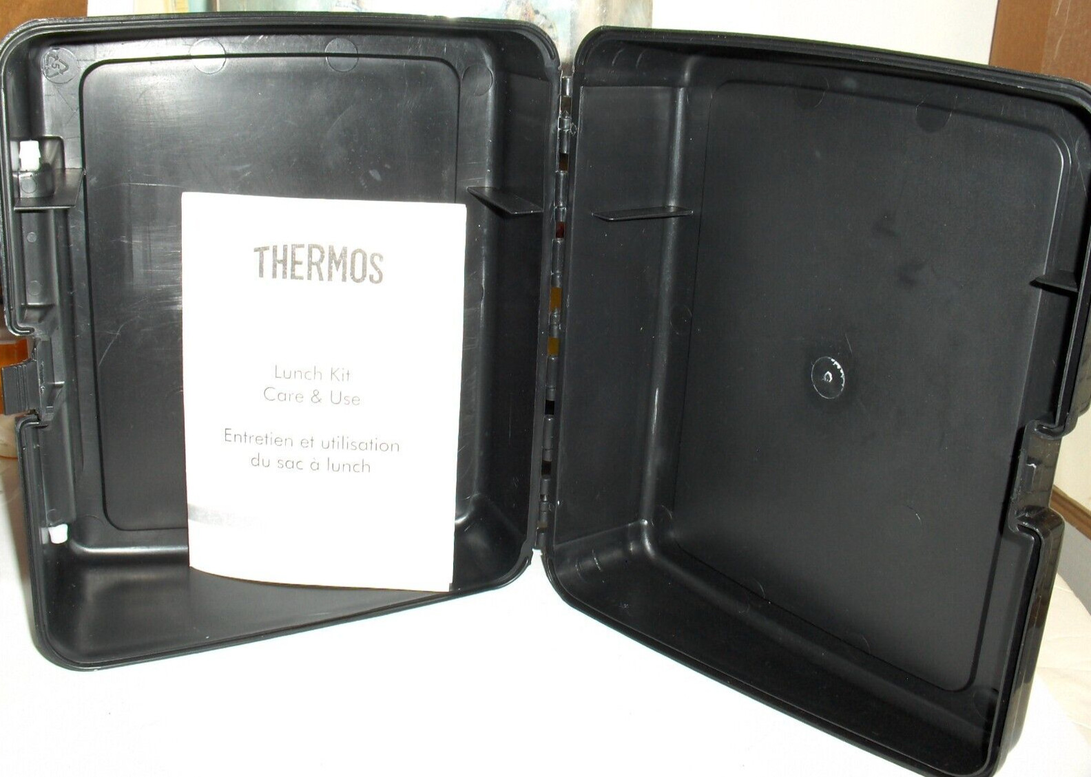 VINTAGE STAR WARS-FULL SIZE 20 YR OLD PLASTIC LUNCHBOX-NEW WITH PAPER- FREE SHIP