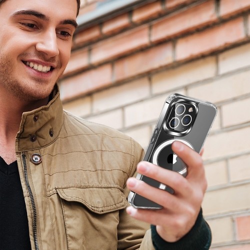 For iPhone Pro 13 Max 6.1" Protective Clear Case Shockproof Cover with MagSafe - Bild 8 von 8