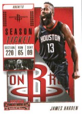 2018-19 Panini Contenders Season Ticket #38 James Harden Houston Rockets