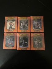ChainMail Miniatures Game lot of 6 NIS SW Oryugh Drow Warrior Orc Trooper BX 506