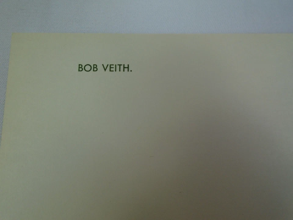 1967 Bob Veith Thermo King A/C Gerhardt Indianapolis 500 Postcard Jumbo 6" x 9" - Image 3 of 4