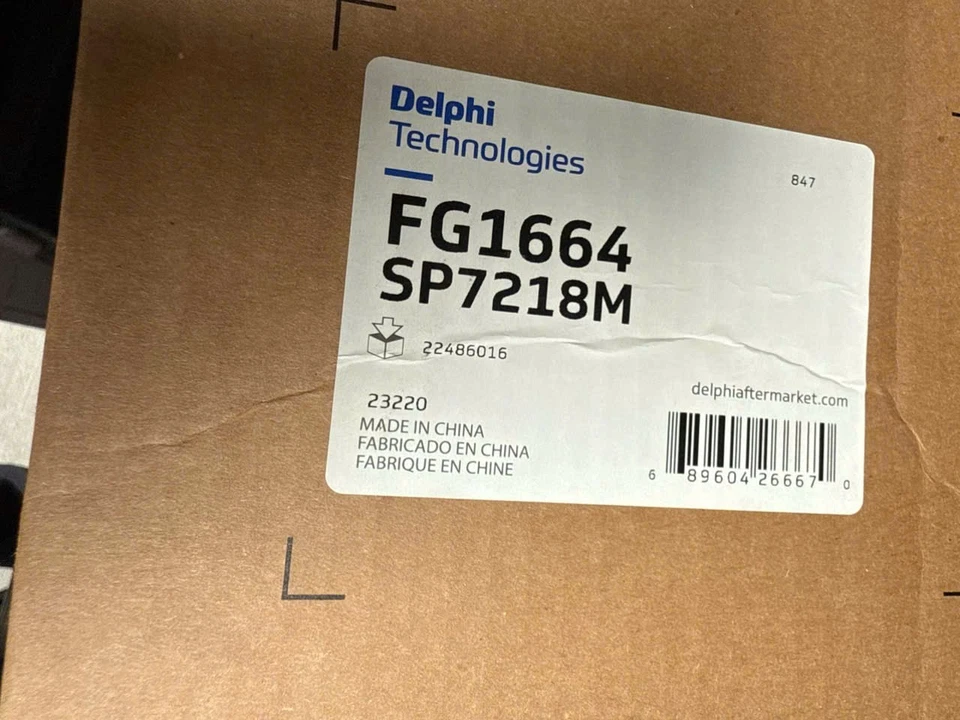 Электрический топливный насос газовый FG1664 Delphi для Ram 3500 4500 5500 2011-2020 - Изображение 2 из 2