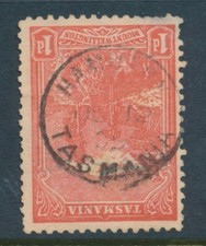 TASMANIA, postmark HAMILTON