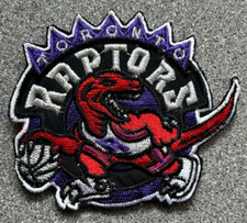 2003 TORONTO RAPTORS NBA BASKETBALL VINTAGE 4.25” TEAM LOGO PATCH