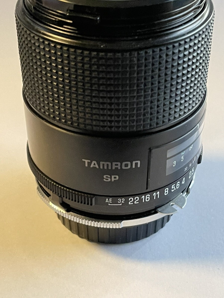 Tamron 90mm f/2.5 SP Macro Lens (52BB) w/Adaptall for Nikon