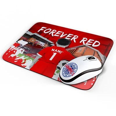 THEFANATICS Personalised Liverpool Mouse Mat Football Fan Computer Mouse Pad Boys Gift CF35