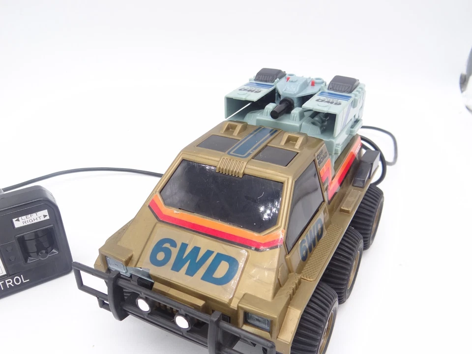 Mammoth 6WD 11200 RC Fernlenk Auto Fahrzeug Kabelfernbedienung Vintage Spielzeug - Bild 4 von 4