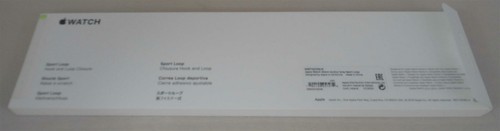 Véritable Apple Montre Nylon Sport Boucle Bracelet Bande 38mm/40mm - Ancre Gris - Photo 8 sur 8