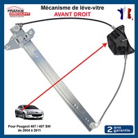 Fensterheber Mechanismus Elektrisch Vorne Rechts FüR Peugeot 407 & Sw Gh =