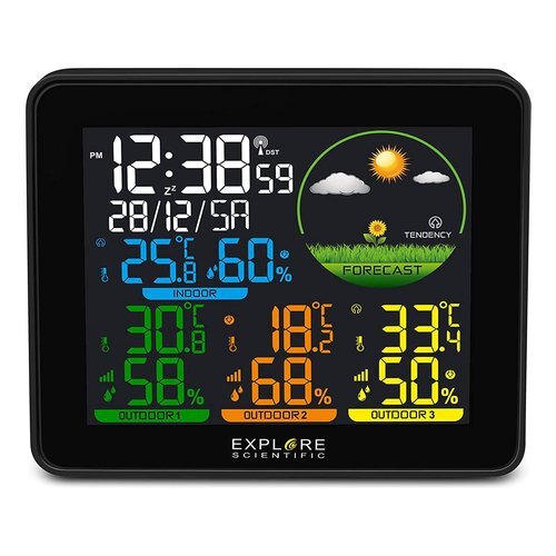 Explore Scientific Stazione barometrica Black WSH4005C - Foto 1 di 3