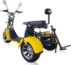 2000W Electric Trike Golf Cart Scooter Harley Style Canary Yellow CANARY YELLOW — photo 9