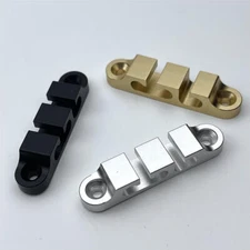 2×Aircraft Aluminum Bass 3 String Retainer String Guide Tree MATTE Color Hipshot