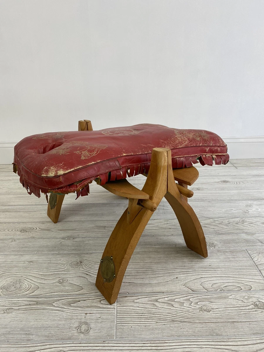 Camel clearance saddle ottoman
