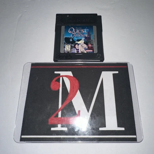Quest for Camelot - Authentic Nintendo GameBoy Color Game - Tested Works