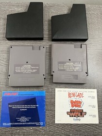 NES Spy Hunter (5 screw) + Manual & Sky Shark + Manual & Sleeves Tested