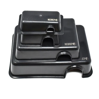 NEOREP Easy Clean Reptile Snake Gecko Lizard Hatchling Plastic Vivarium Hides