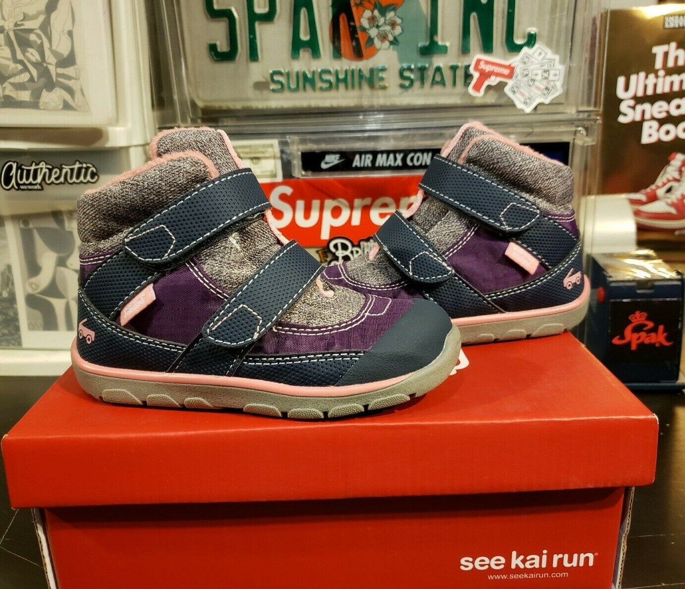 NEW See Kai Run Atlas II Purple Pink 