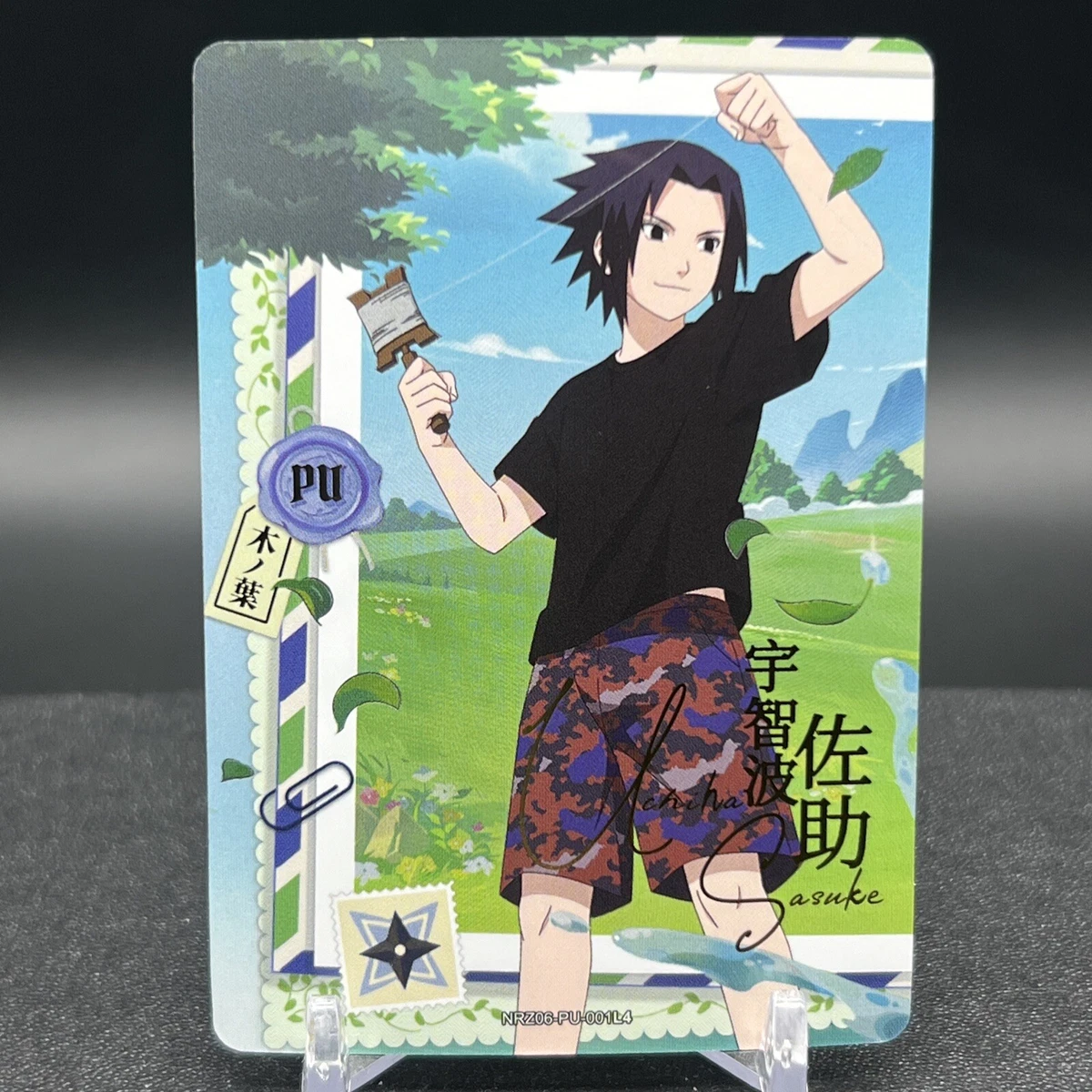 Sasuke Uchiha NRZ06-PU-001L4 Naruto Kayou Card | eBay