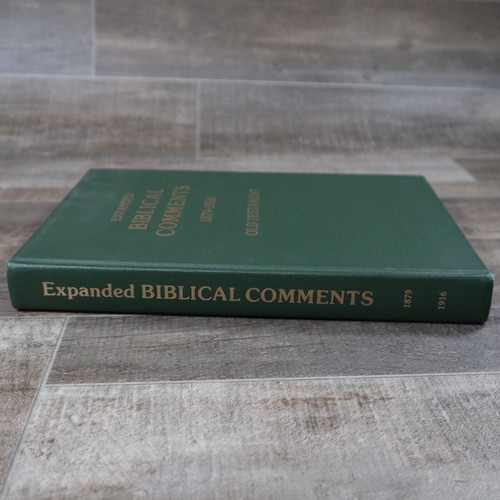 EXPANDED BIBLICAL COMMENTS 1879-1916 OLD TESTAMENT 402 PAGES HC Religious - Picture 3 of 5