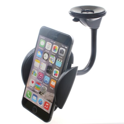 Galaxy S10 e S20 Note10 Plus Car Mount Dash Windshield Holder Cradle Swivel Dock