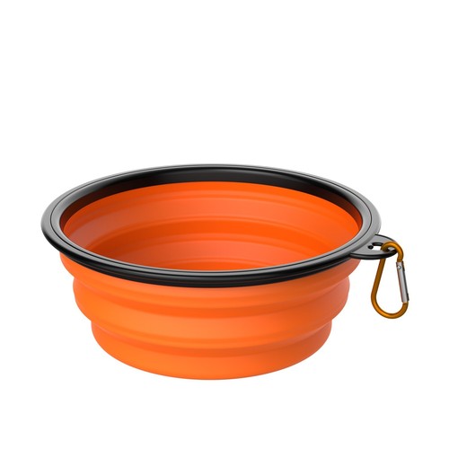 2Pack Dog Cat Portable Pet Bowl Food & Water Collapsible Dish Travel Fold-able - Bild 34 von 46