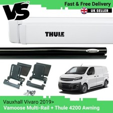 VAMOOSE MULTI RAIL THULE 4200 WHITE AWNING VAUXHALL VIVARO 2019- SWB