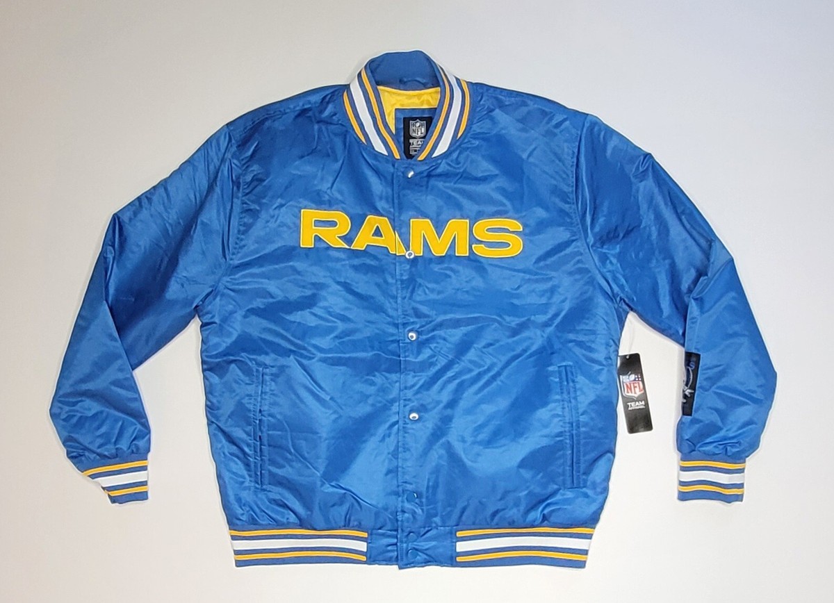 NFL Team Apparel Los Angeles Rams Varsity Jacket | eBay