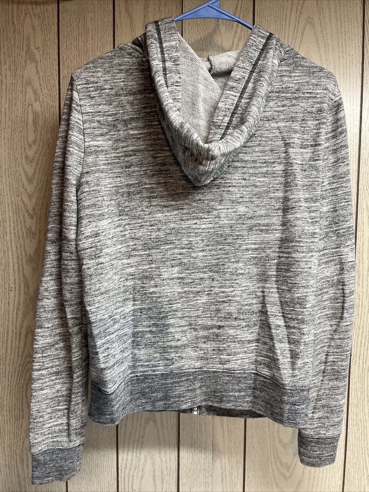 UNDERCOVER FELPA CON CAPPUCCIO VICTORIA'S SECRET ROSA FLOREALE FULL ZIP GRIGIO MARMO S
