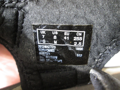 Clarks Men's sz 8 or EU 41 "Explore Part" Black Nubuck Sport Sandal EUC - Picture 10 of 14
