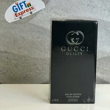 Gucci Guilty Cologne by Gucci, 3 oz EDT Spray for Men NEW In BOX