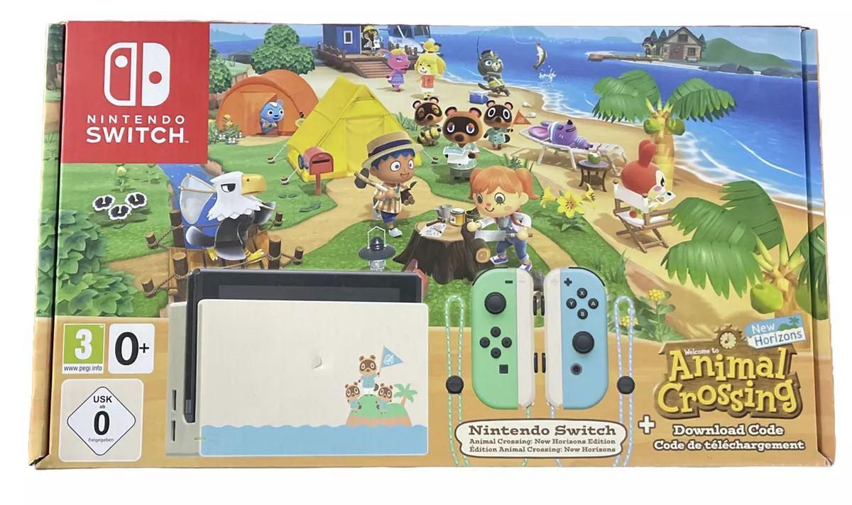 Animal Crossing Nintendo Switch Console Limited Edition Bundle
