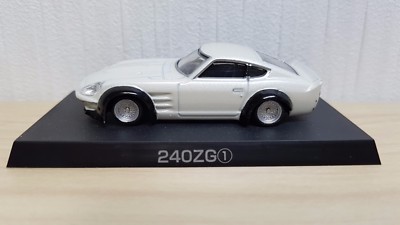 1/64 Aoshima Grachan 7 Nissan Fairlady Z 240ZG WHITE diecast car