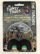 Mossy Oak Turkey Thugs by Quaker Boy Diaphragm Mouth Turkey Calls & DVD Tutorial