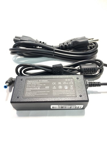 Slim 135W 19.5V 6.9A AC Adapter Laptop Charger Blue Tip Replacement for HP Pavilion, Envy, Spectre x360, Omen, ZBook,Notebook 14 15 17,Elitebook 840 G5 Power Cord/Power Supply