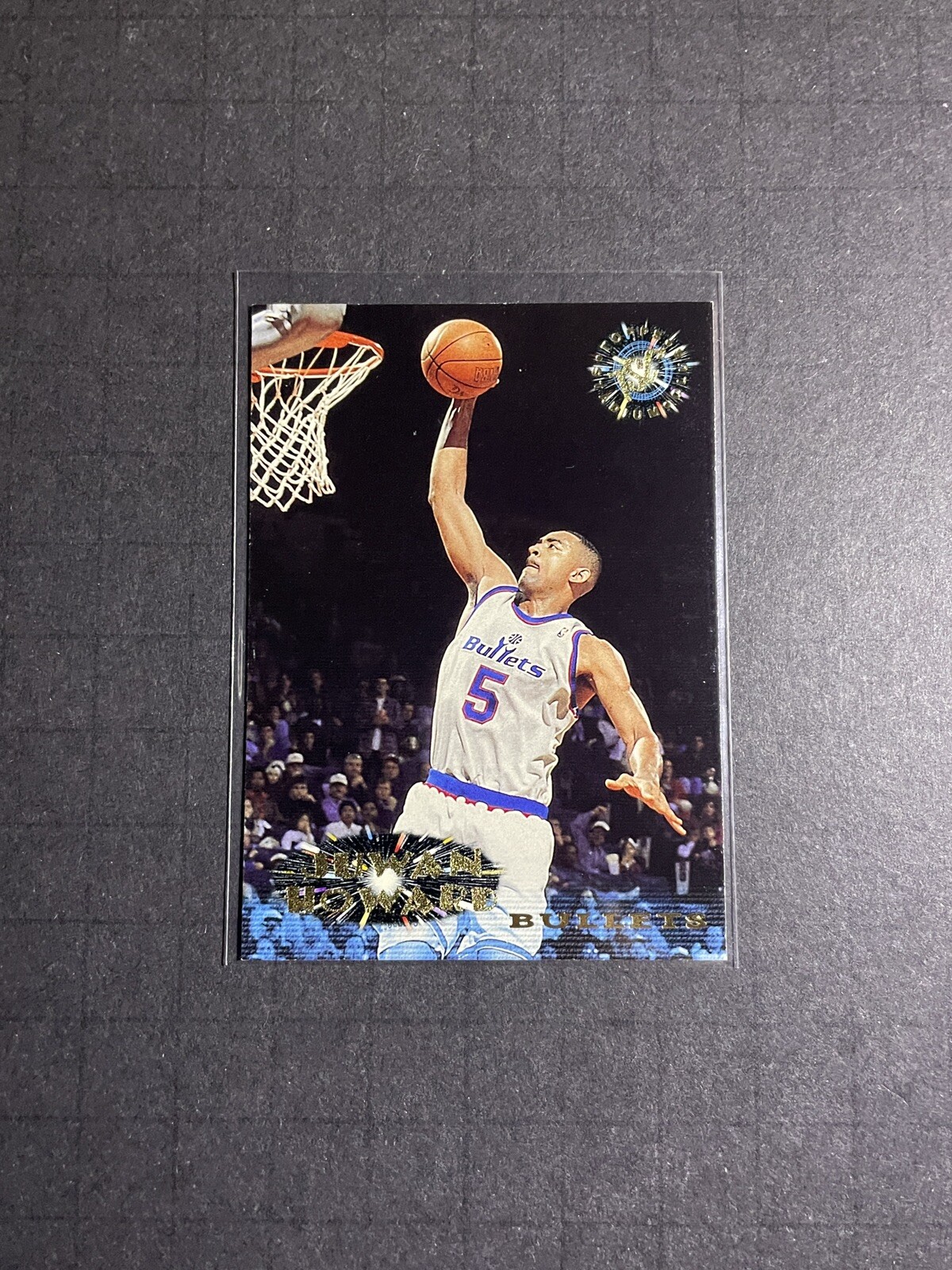 1995-96 Stadium Club Juwan Howard Card #10 - Washington Bullets (1)