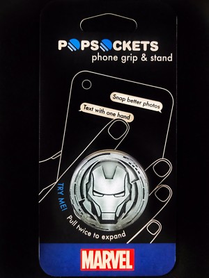Popsocket Marvel Authentic PopSockets Marvel Iron Man PopSocket Pop Socket Phone Holder ...
