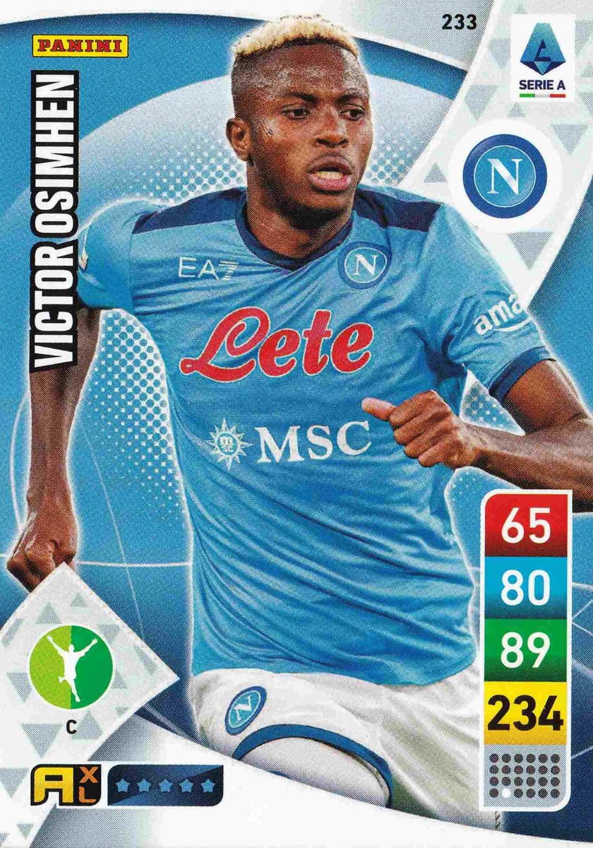 Carta FUT Victor Osimhen Napoli - Stampa Su MDF 5mm, Personalizzata Per EA Sports FC 24 - Foto 8