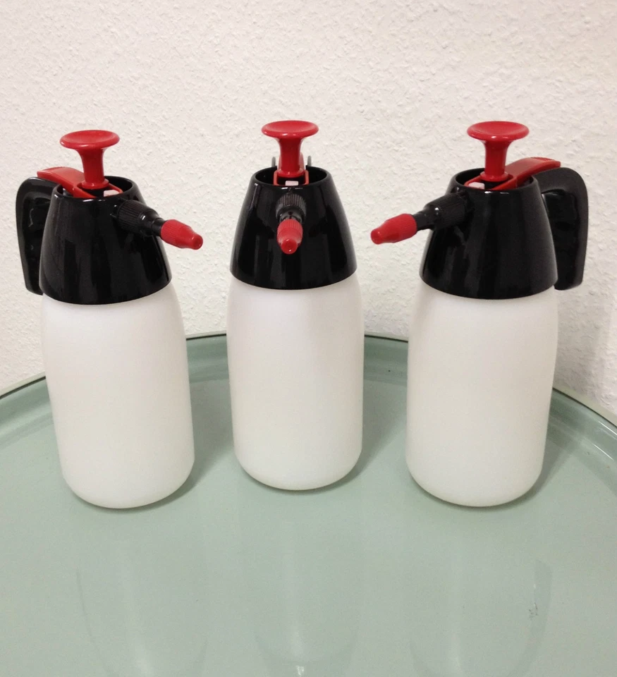 DC 3 Pumpsprühflaschen 1 Liter für Chemikalien- Drucksprüher - Handsprüher