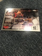 IV-1 AJ STYLES 2020 Topps Chrome WWE IMAGE VARIATION
