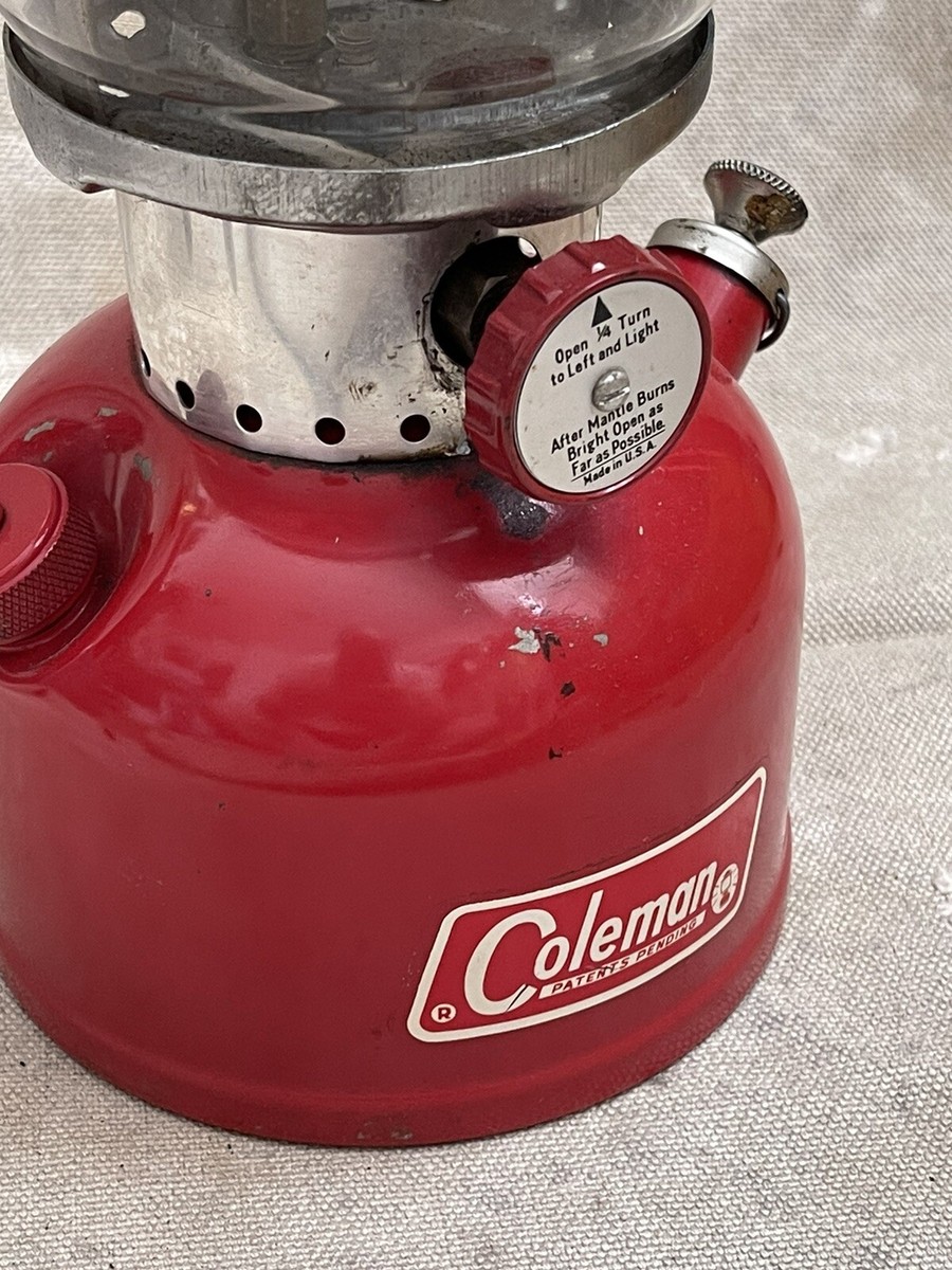 Vintage 1970 Red Coleman Lantern 200A Working Condition | eBay
