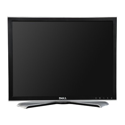 Dell UltraSharp 2007WFP 20” LCD Widescreen Monitor USB HUB VGA DVI