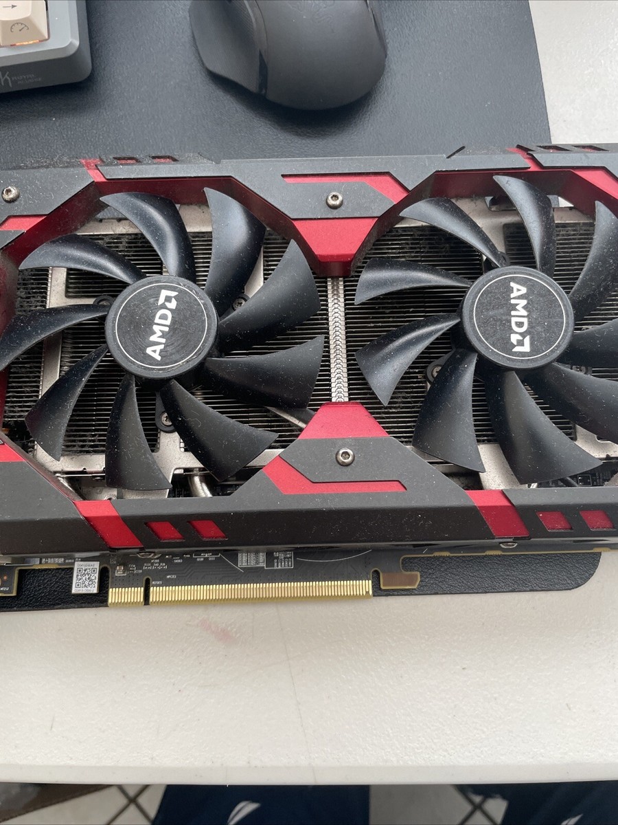 Two Rx580 8gb GPU PowerColor Red Devil Radeon And Powercolor RX