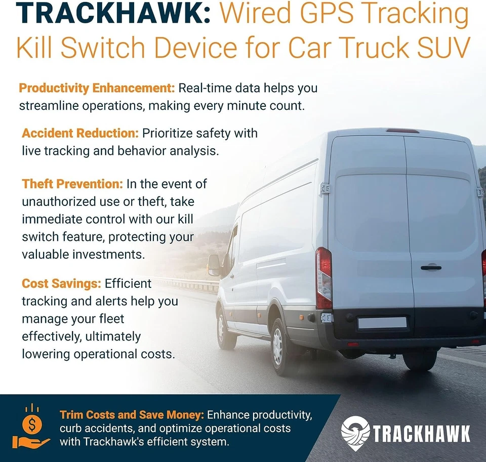 KILL SWITCH RASTREADOR GPS - TRACKHAWK GPS - APLICACIÓN MÓVIL Foto 2 de 4