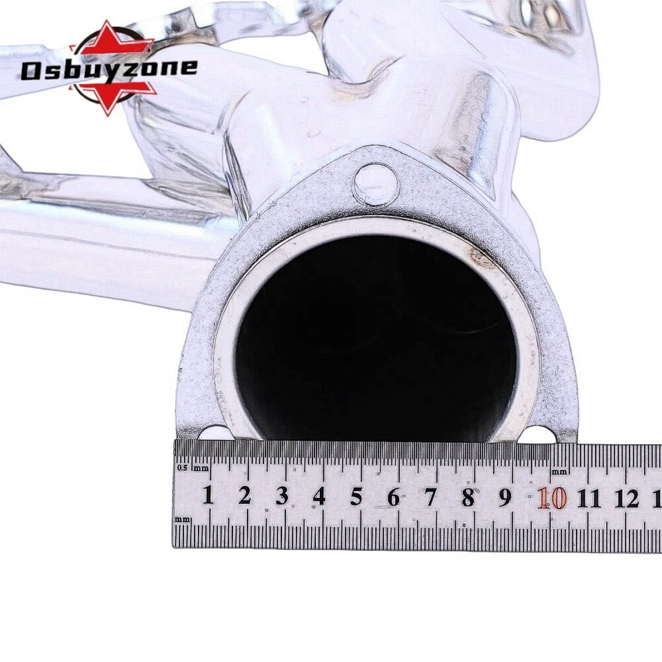 Kit de cabezales de escape cortos de acero inoxidable para Chevy Big Block V8 396 402 427 454 502 Foto 2 de 4