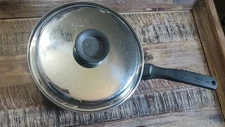 Vintage INKOR T304 Saucepan Multi Core 5-Ply Stainless Steel USA w/Lid