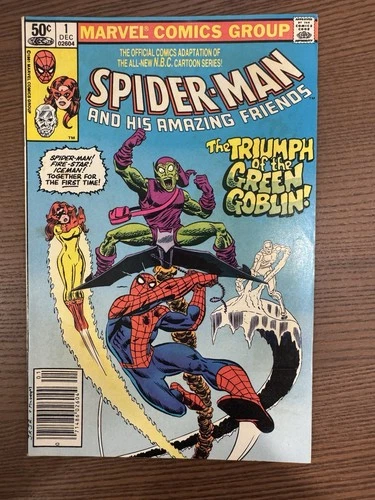 Spider-Man and His Amazing Friends #1 Newsstand Variant (Marvel Comics December