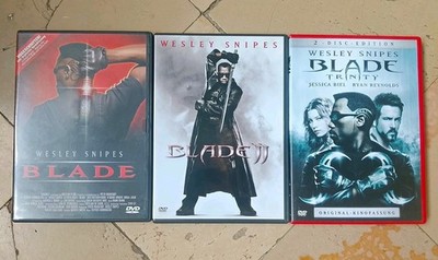 Blade Trilogie 1-3 DVD Set | Teil 1-3 Uncut / FSK 18 | Wesley Snipes | Kult