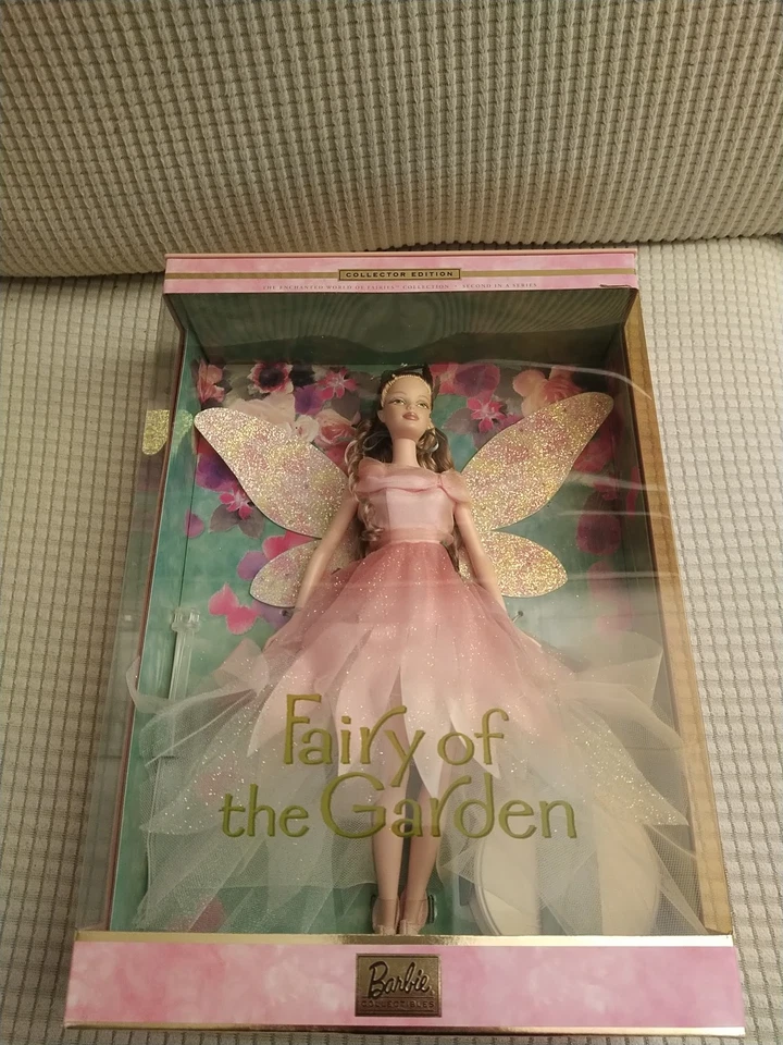 FAIRY OF THE GARDEN Muñeca Barbie Encantada Mundo de Hadas Colección #28799 Rara Foto 4 de 4